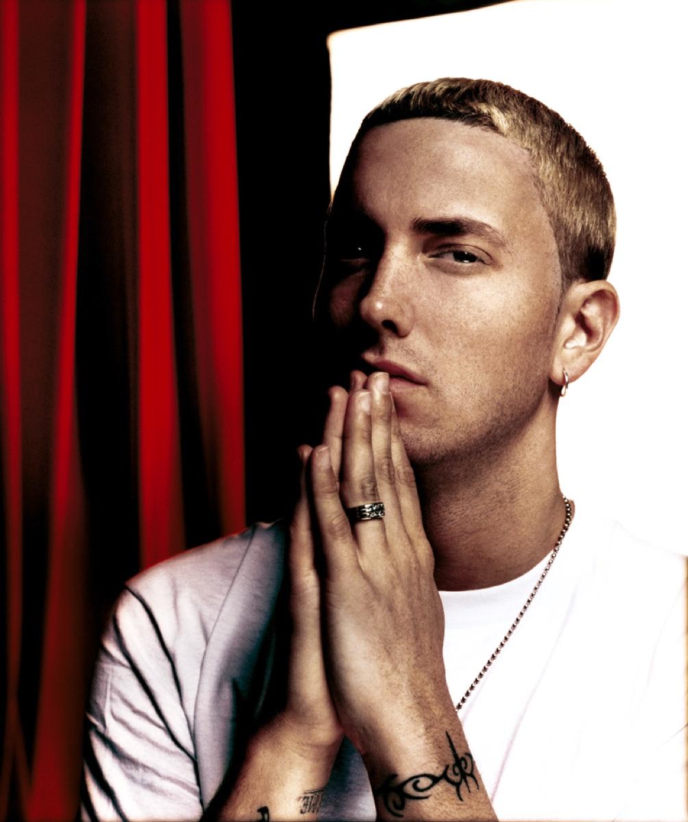 Kevin Westenberg Color Photograph – Eminem - Übergröße signierter Druck in limitierter Auflage