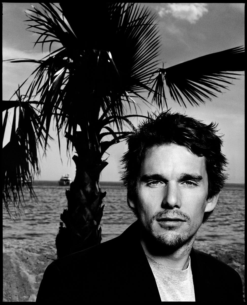Kevin Westenberg Black and White Photograph - Ethan Hawke - Signed Limited Edition Print