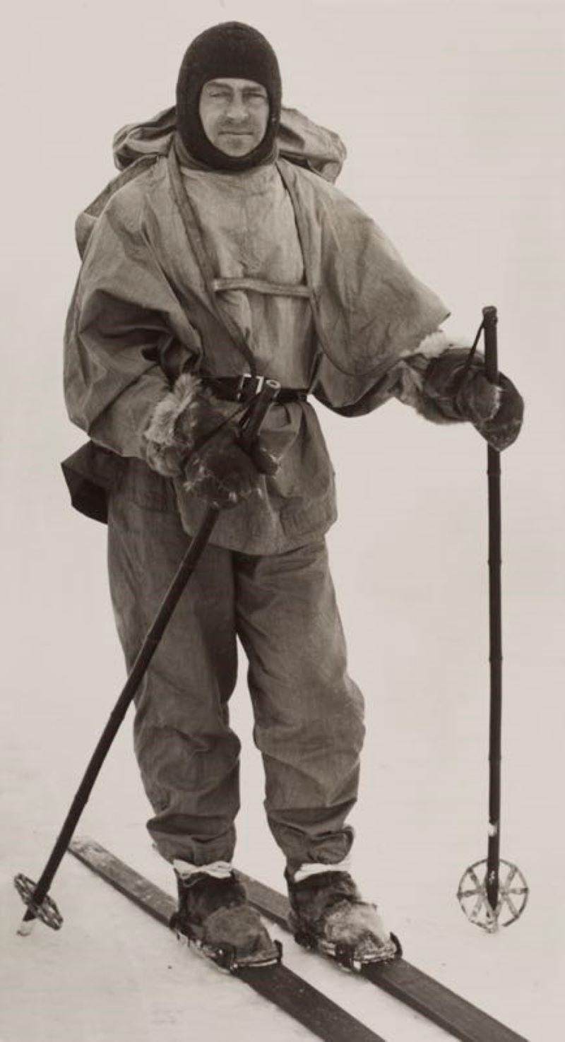 Herbert Ponting Portrait Photograph - Captain Robert Falcon Scott (1910-13)
