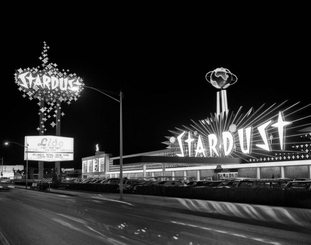 H. Armstrong Roberts Landscape Photograph - Stardust Casino (1969) Silver Gelatin Fibre Print - Oversized 
