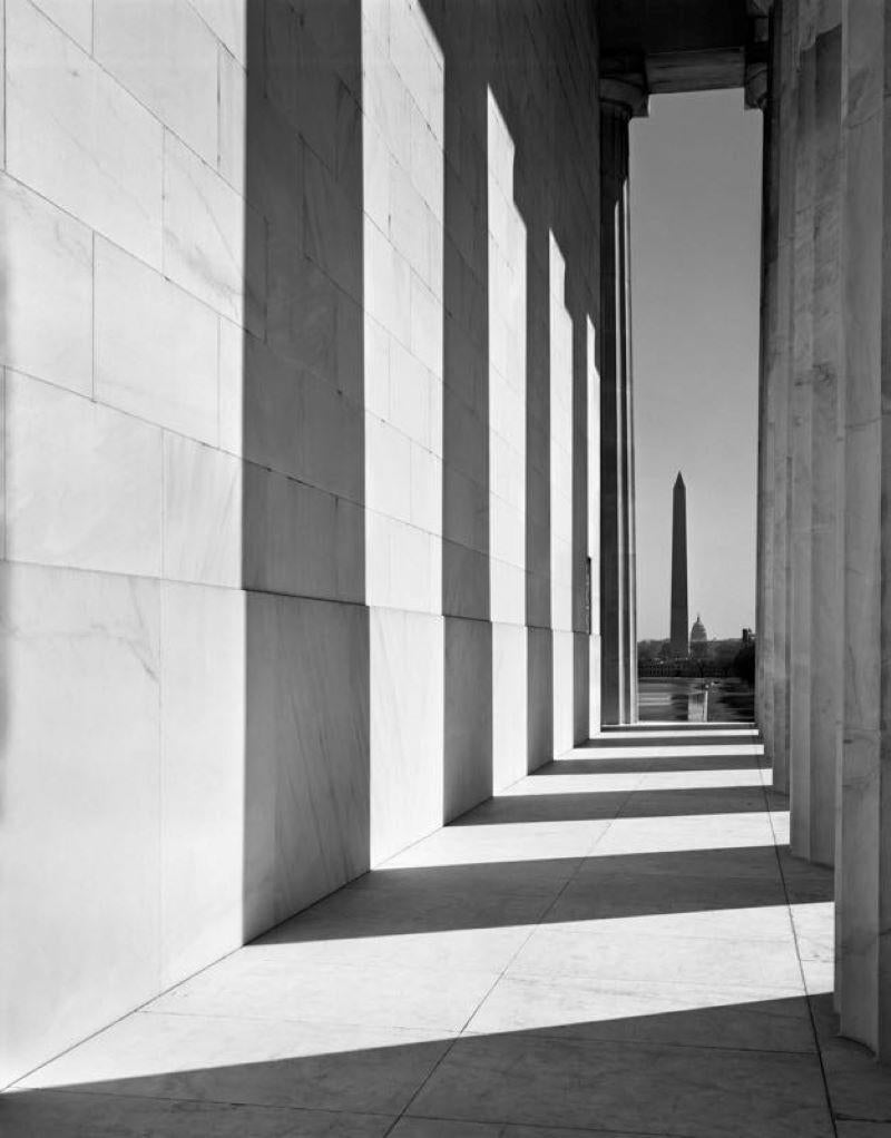 H. Armstrong Roberts Landscape Photograph - The Washington Monument (1960) Silver Gelatin Fibre Print - Oversized 