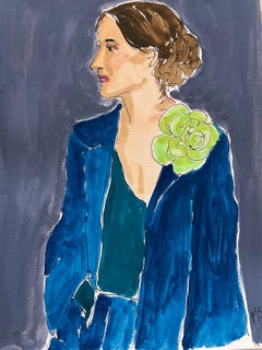 Virginia Woolf in Valentino Haute Couture Fall 22