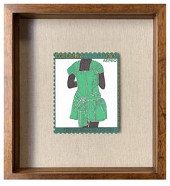 Ensemble de 6 dessins. De la série Latin America Artists & Architects