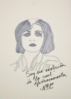 Pola Negri. Zeichnung aus der Serie „ Dis-enchanted“ 