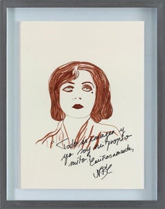 Pola Negri II.  Dessins de la série Dis-enchanted.