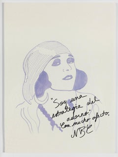 Pola Negri III. Zeichnung aus der Serie The Dis-enchanted.