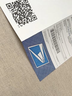 GUIA USPS. Tracking, Zeichnung auf Papier. Bedingungen und Bedingungen der Serie