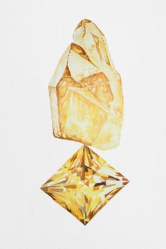 La memoria de narciso 5. The memory of narcissus series   Watercolor  Painting