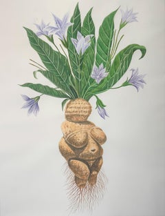 MANDRAGORA. Aus der Serie Doble Standard Series. Aquarellmalerei