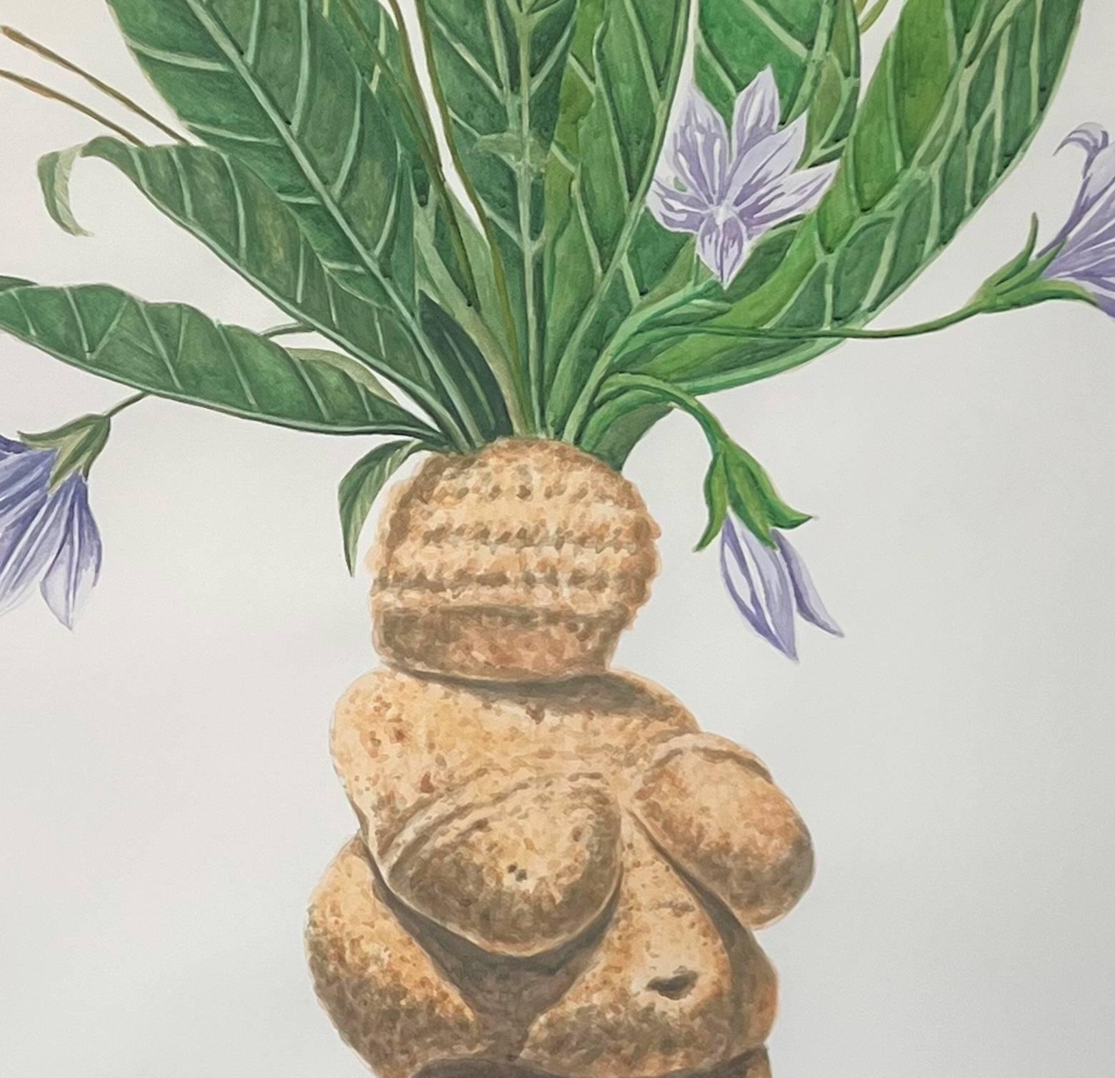 MANDRAGORA. From The Series Doble Standard Series. Watercolor Painting - Abstract Art by James Bonachea Guerra