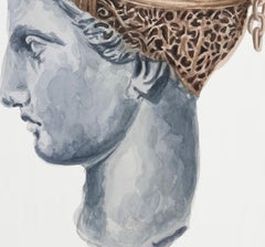 Double Standard 14. From The Doble Standard Series. Watercolor Painting