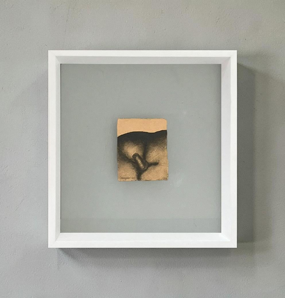 Algodón de Seda.  FIne art drawing Framed