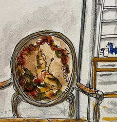 Cy Twombly’s chair. From the Interior series