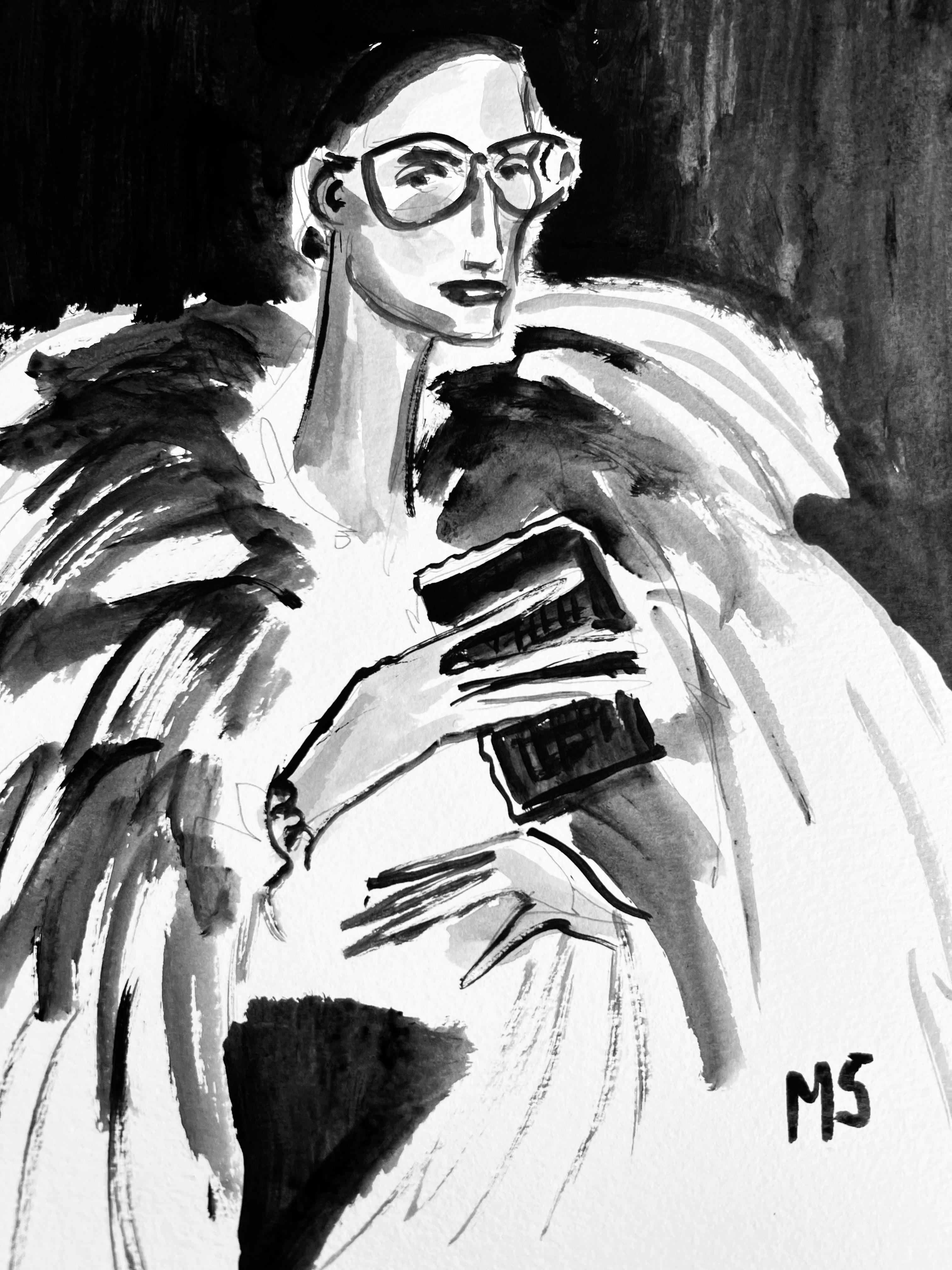 Jenna Lyons, Pintura Retrato