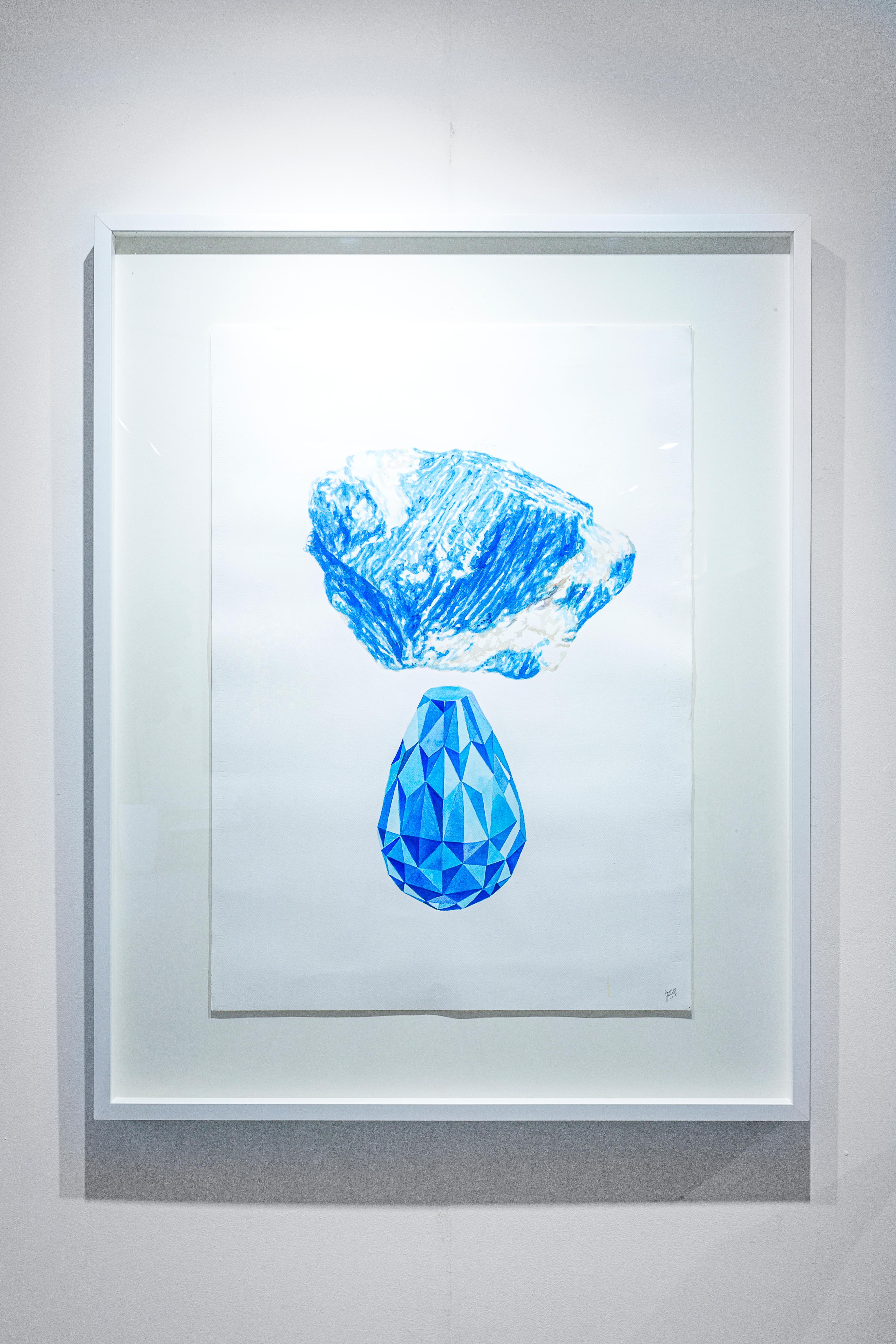 Lágrima de Nube. El recuerdo de los narcisos serie Acuarela  Pintura