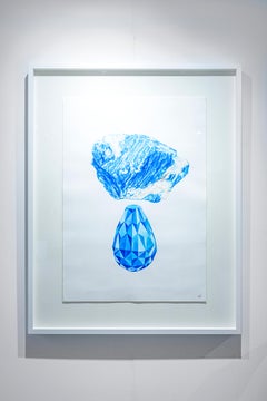 Lágrima de Nube. El recuerdo de los narcisos serie Acuarela  Pintura