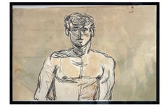 Untitled, Portrait figurative, Drawing
