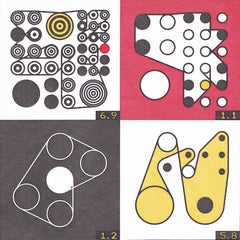 15M RINGERS. Drawing on paper