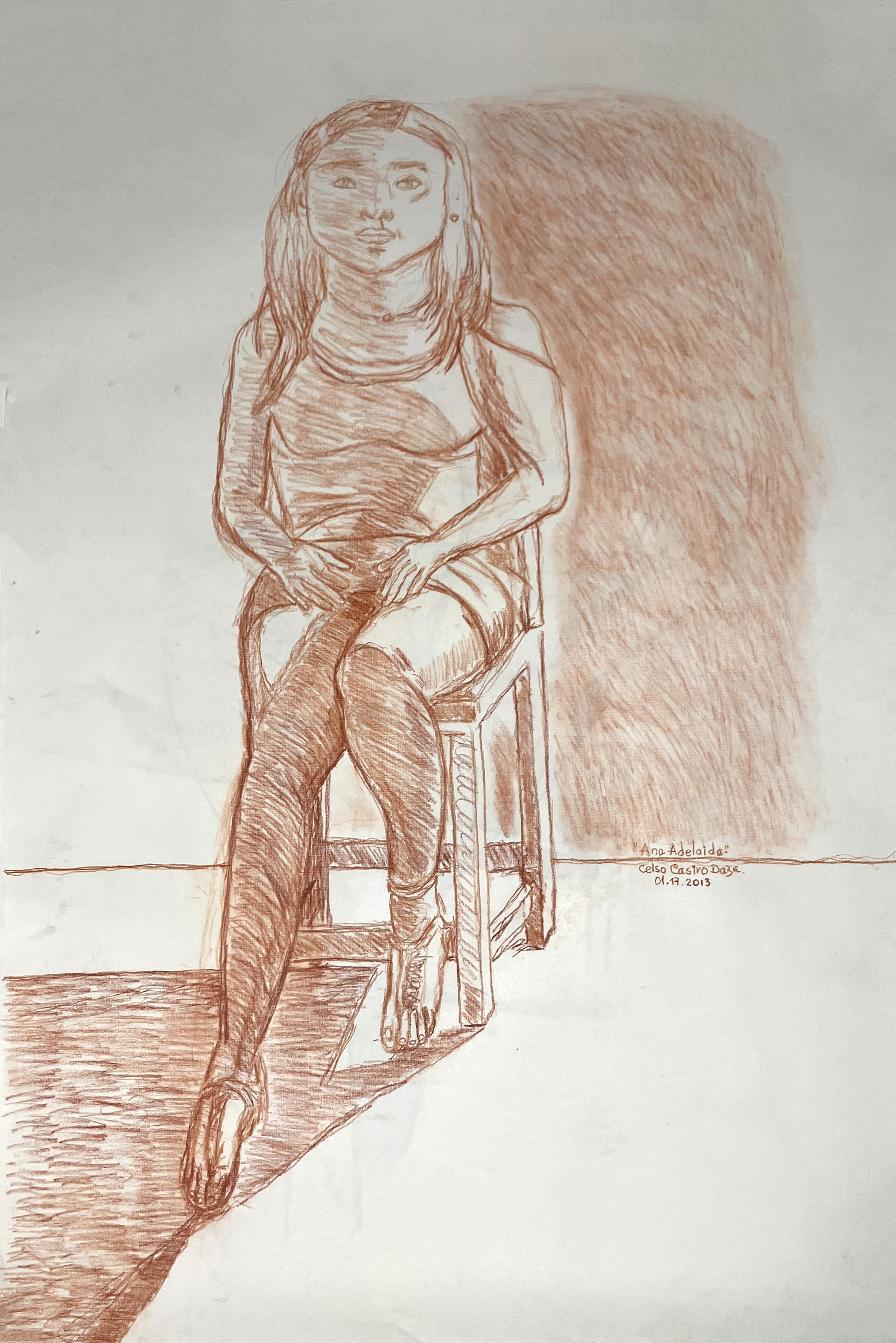 Ana Adelaida. Dessin figuratif