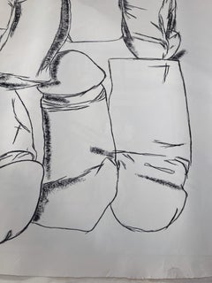 Untitled- Penis. Aquacolor Crayon on archival paper