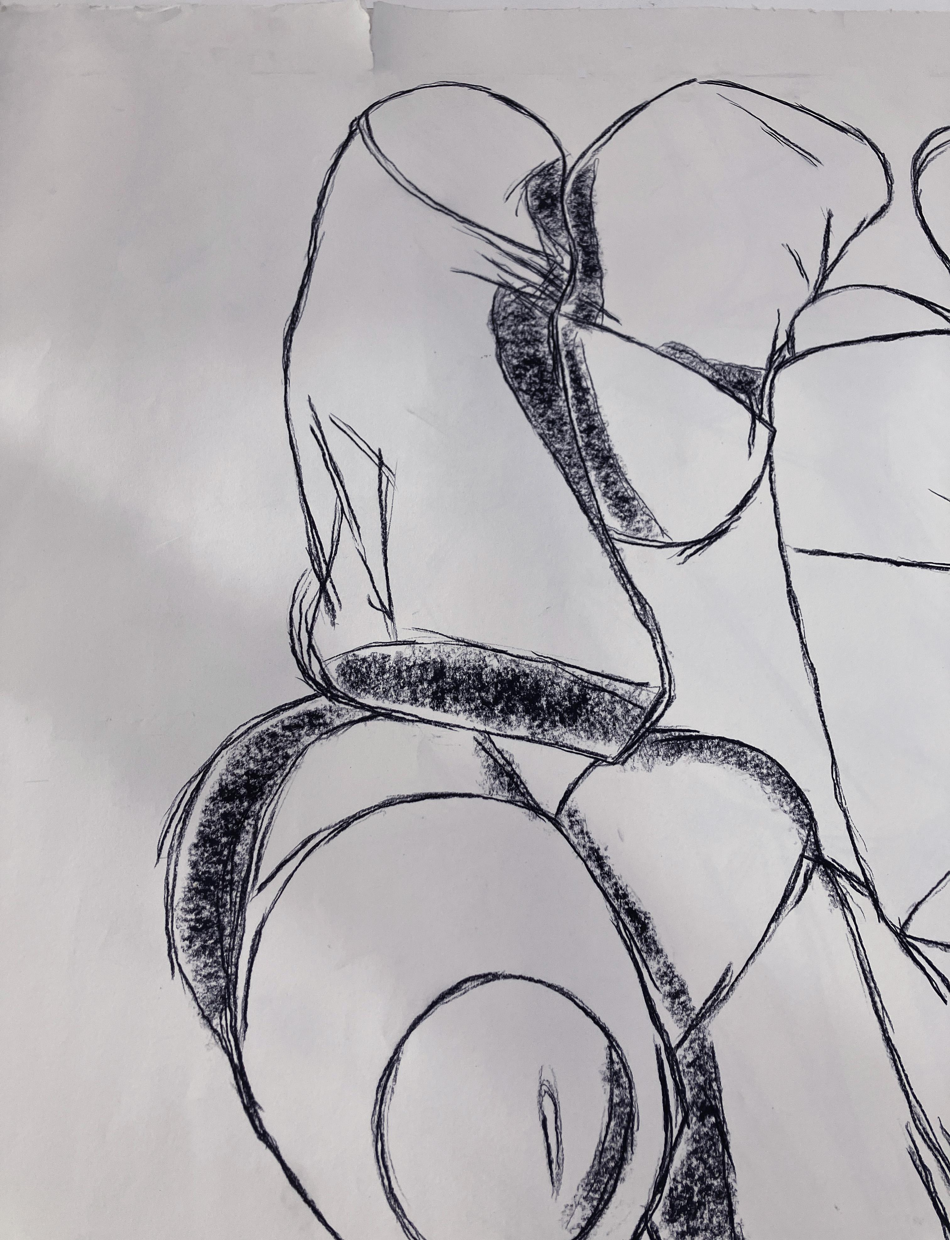 Ohne Titel - Penis von Celso Castro-Daza
Aquarellkreide auf Archivpapier
Bildgröße: 48 Zoll. H x 39,5 in. W 
Blattgröße: 59,5 Zoll. H x 44 in. W 
Einzigartig
1996

Das Zeichnen auf Papier ist sein wichtigstes Arbeitsmittel,  einige sind Skizzen
