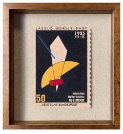 Set of 4 drawings Bauhaus architecture From the 23