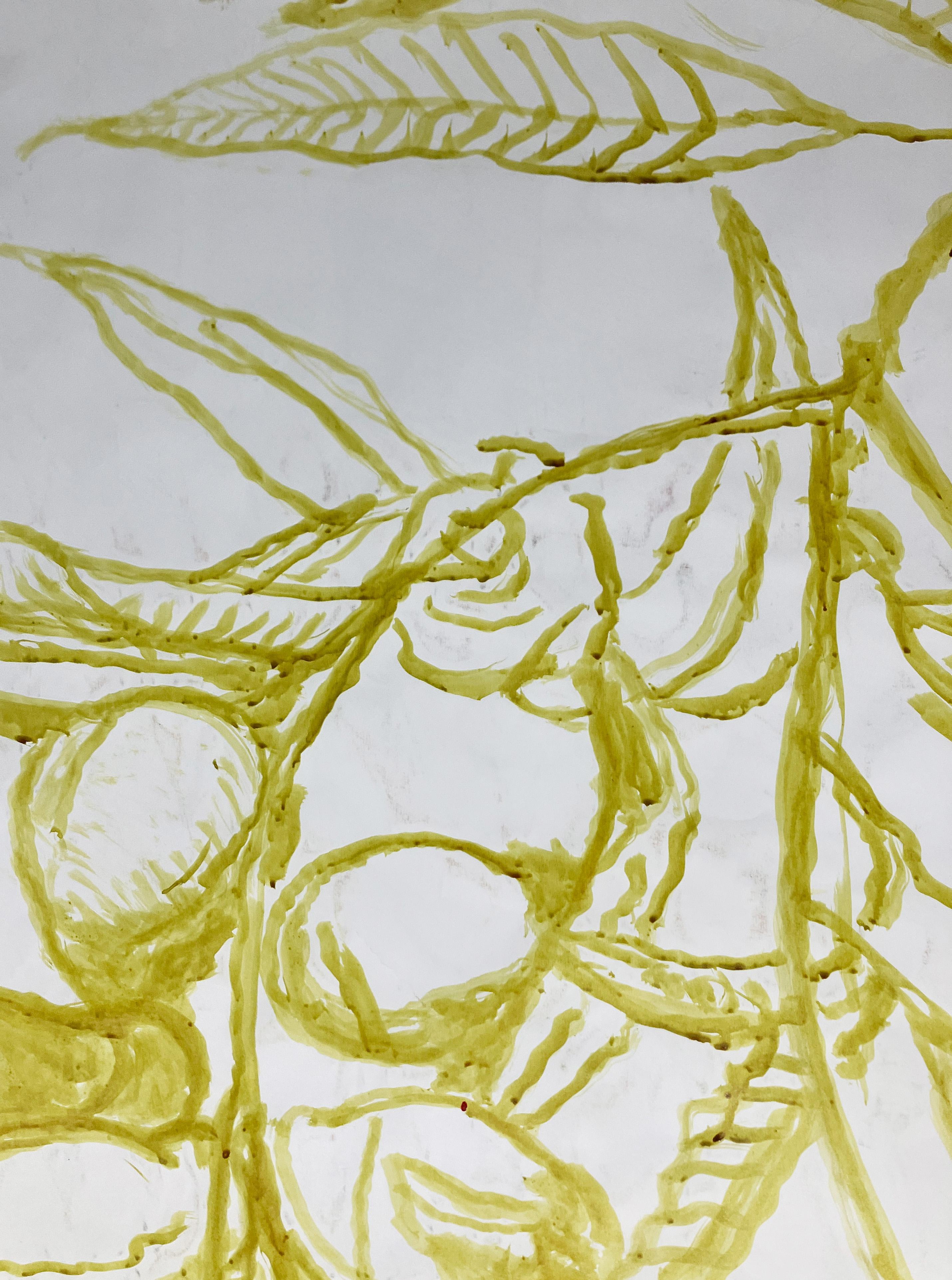Pensando en ti, Marzo 13, Drawing - Contemporary Art by Celso José Castro Daza