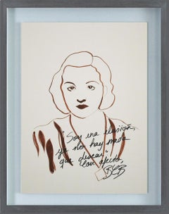 Talluah Bankhead 3 und Pola Negri II Diptychon. Aus der Serie The Dis-enchanted.