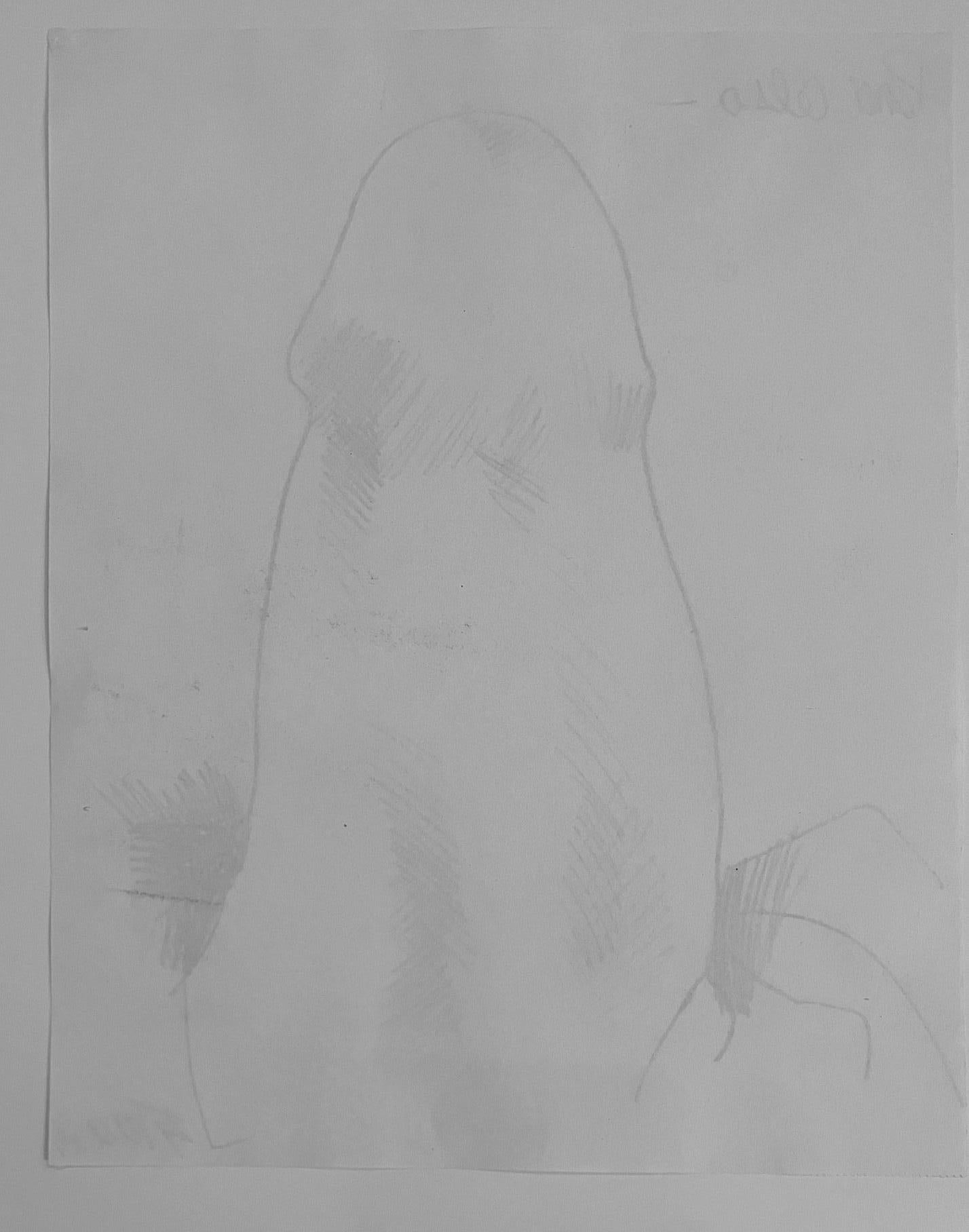 Untitled III, dessin de nu sur papier en vente 2