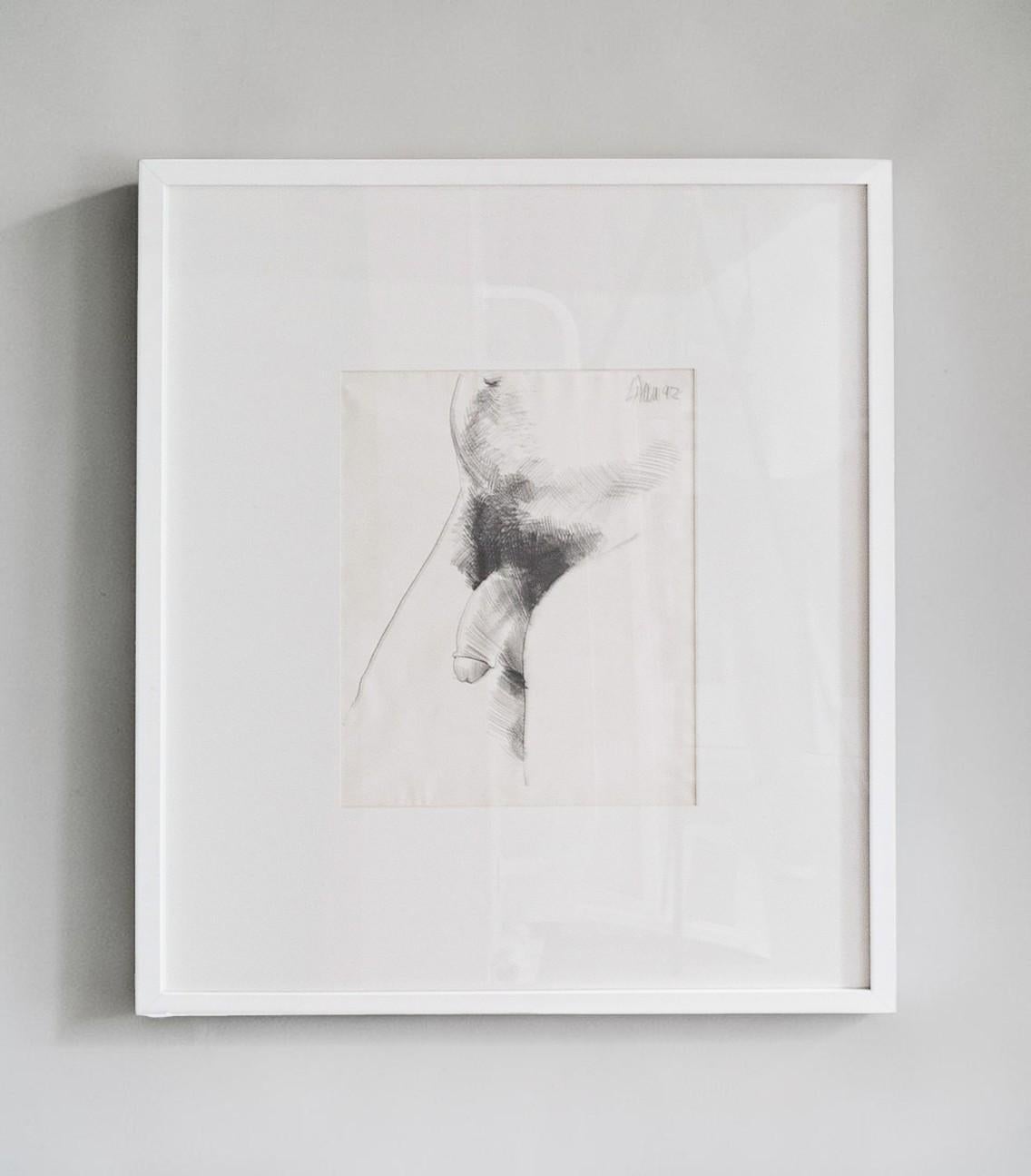 Untitled IV, Nude drawing on paper