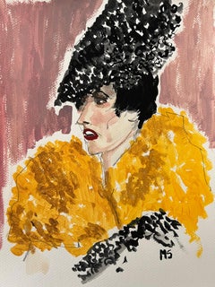 Isabella Blow in Philip Tracey. From the Fashion series