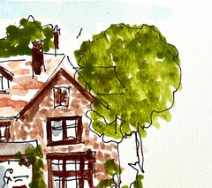 Summer party at the Hoyt House. From the Art, culture & society series