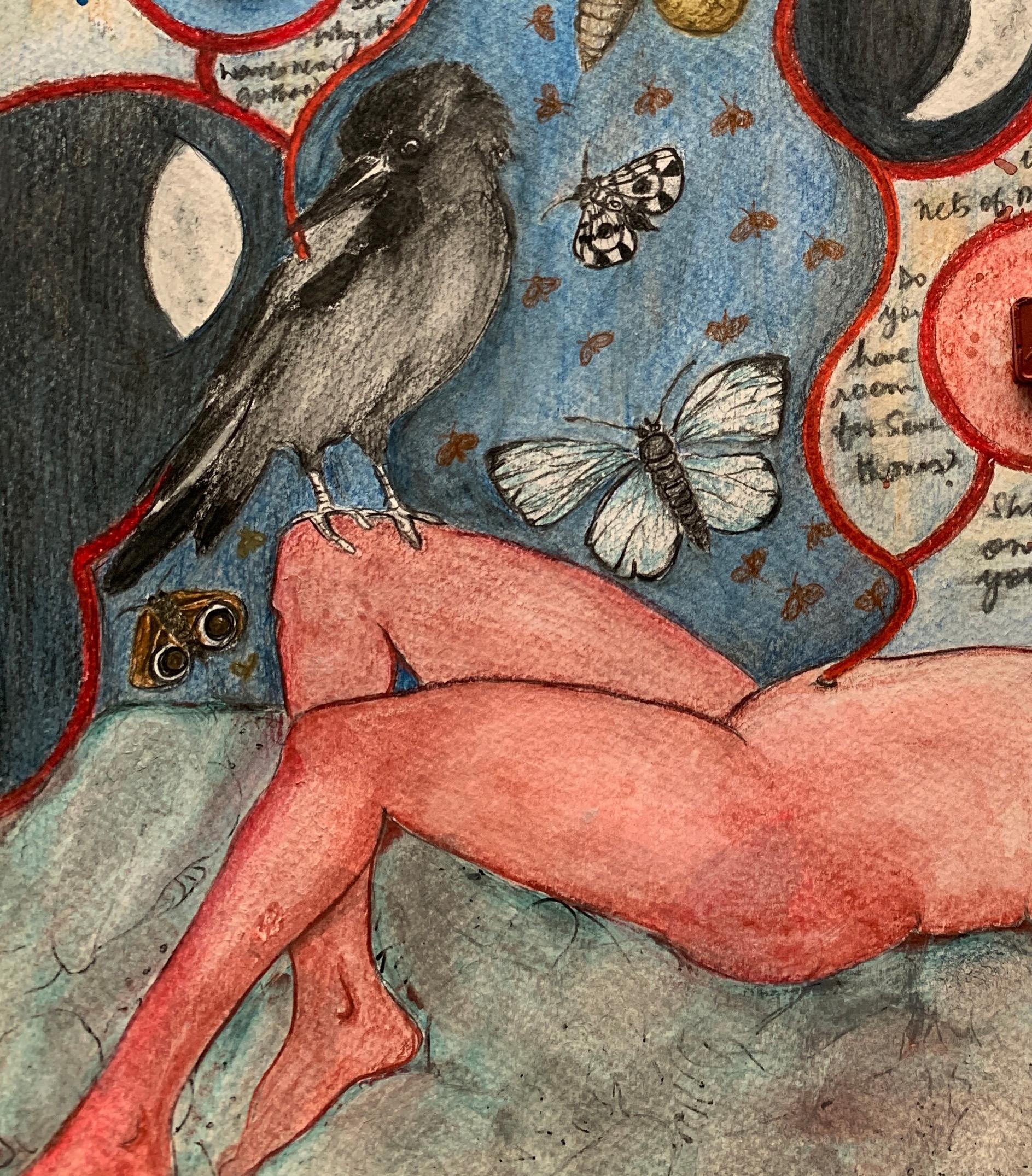 Questa serie di disegni è stata come un diario Covid-19 di una donna e del suo regno domestico. Simone de Beauvoir, la più iconica studiosa femminista del secolo, ha definito il peso dei lavori domestici delle donne una 