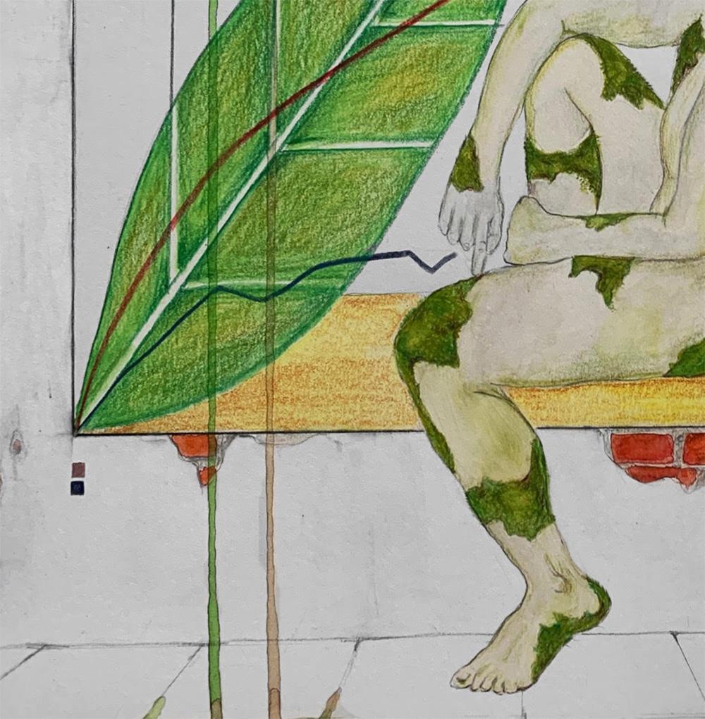 March to June. Drawings From the covid diaries series For Sale 1