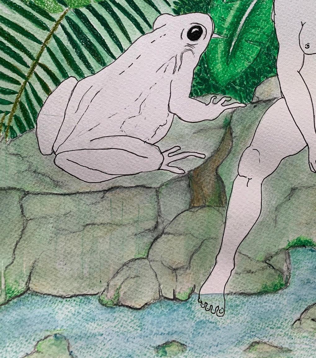 Juillet. Dessins de la série covid diaries - Art de Megha Joshi