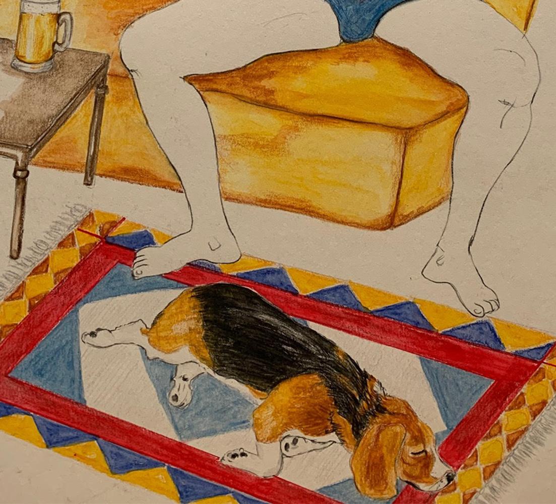Adelante. Dibujos de la serie Diarios covídicos en venta 1