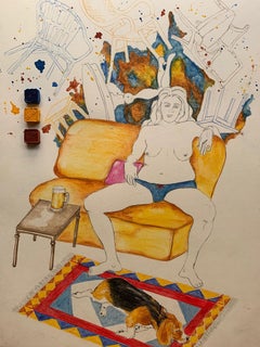 Adelante. Dibujos de la serie Diarios covídicos