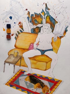 Adelante. Dibujos de la serie Diarios covídicos