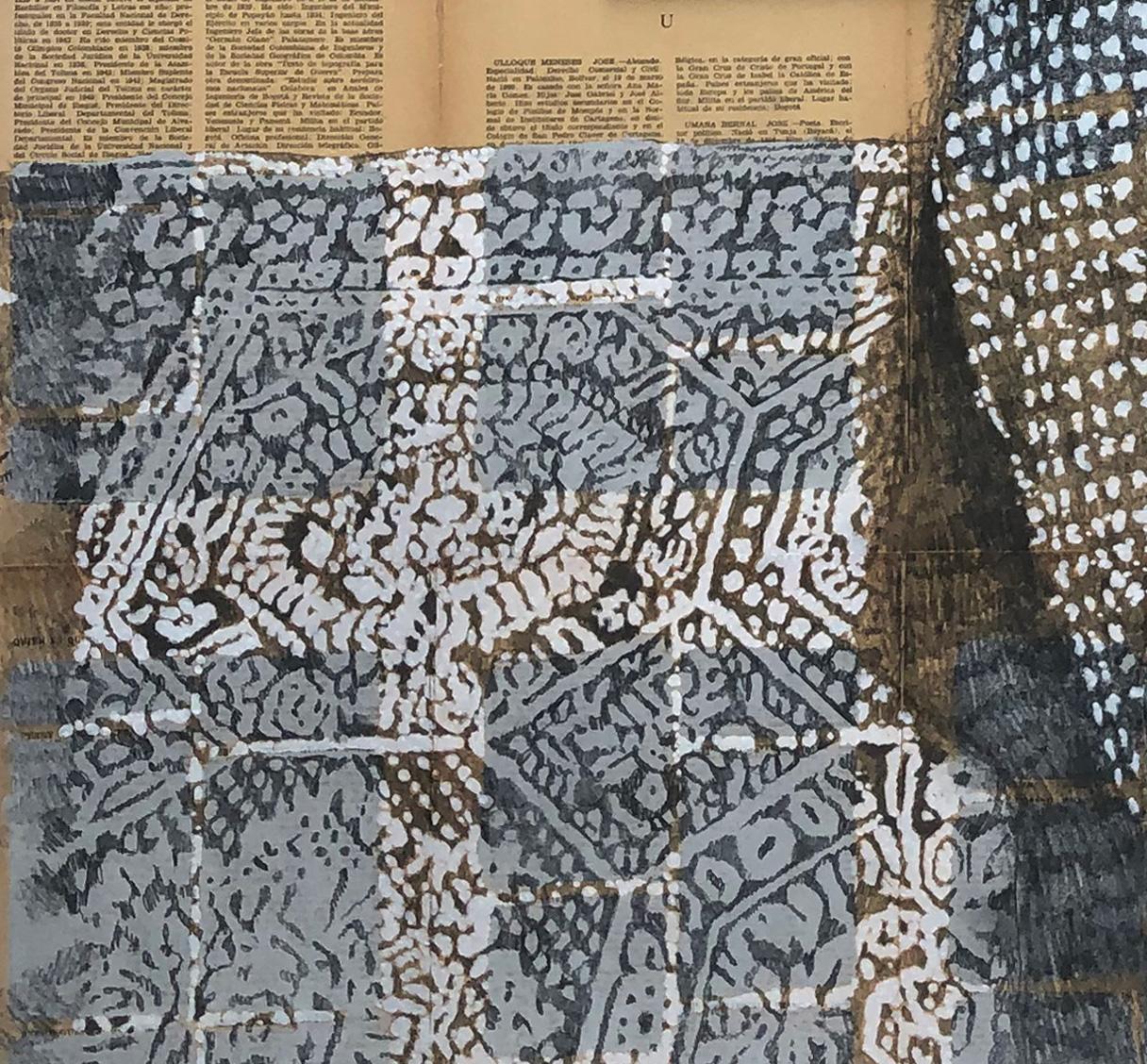 Aprender a caminar y salir del pozo gravitacional #3. - Contemporary Mixed Media Art by Iván Castiblanco