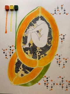 Papaya-Republik. Zeichnungen aus der Serie der covid diaries