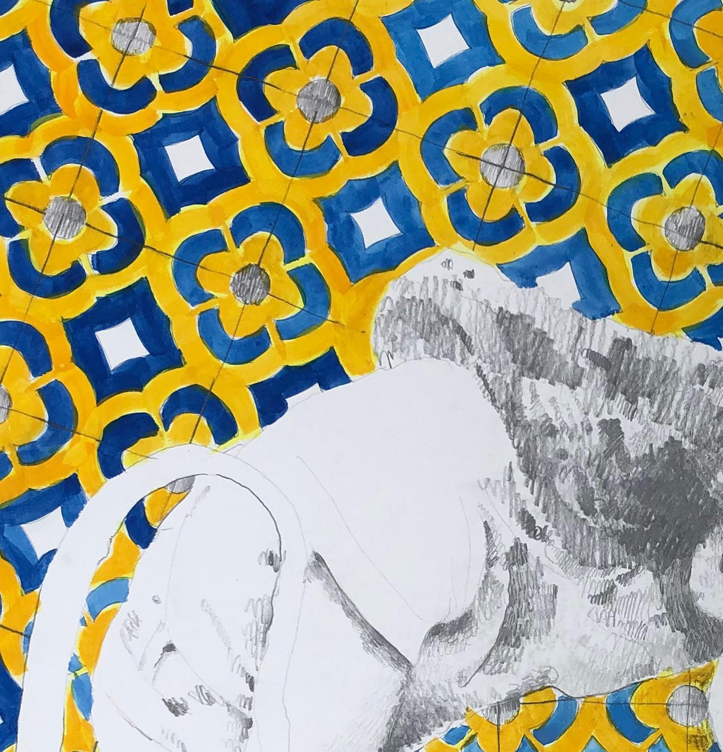 Posdata Contemplación. From the Posdata series - Contemporary Art by Iván Castiblanco