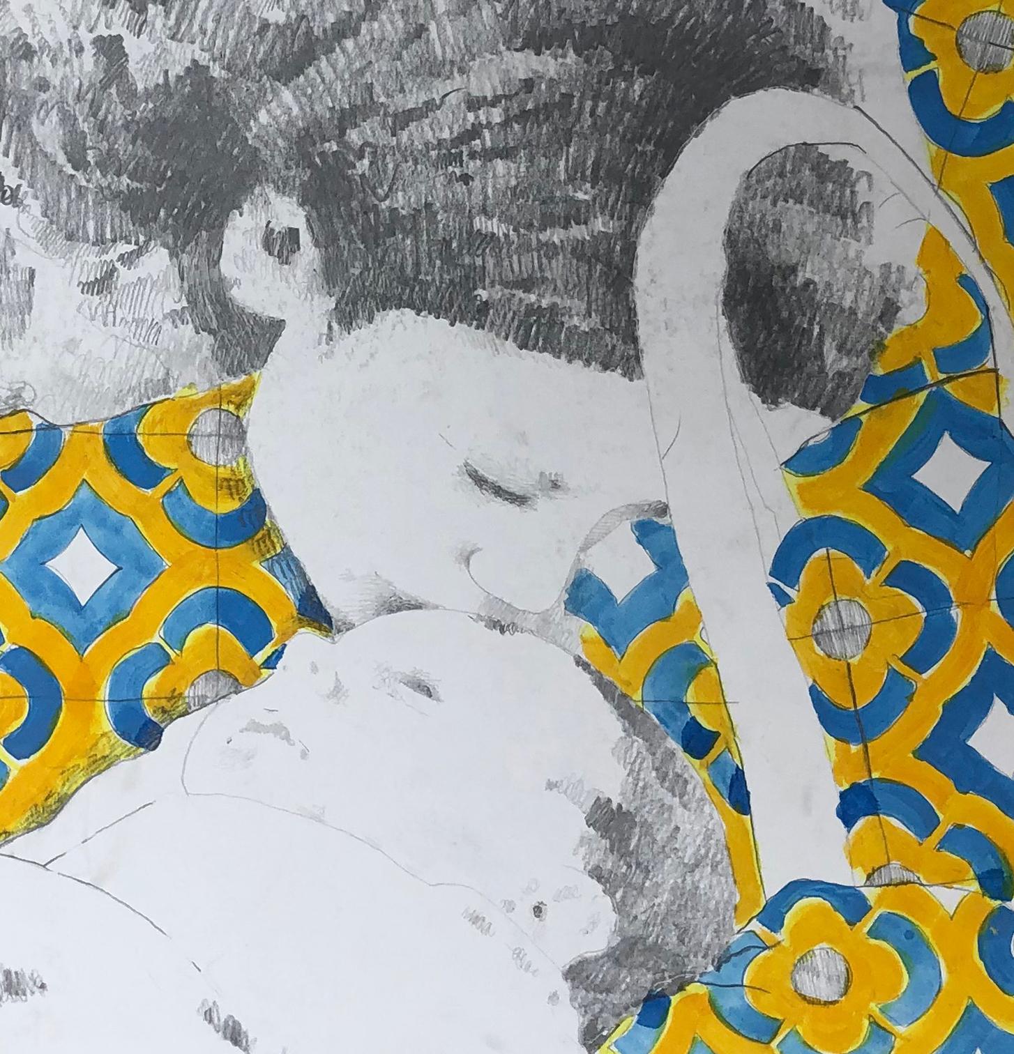 Posdata Contemplación. From the Posdata series - Art by Iván Castiblanco