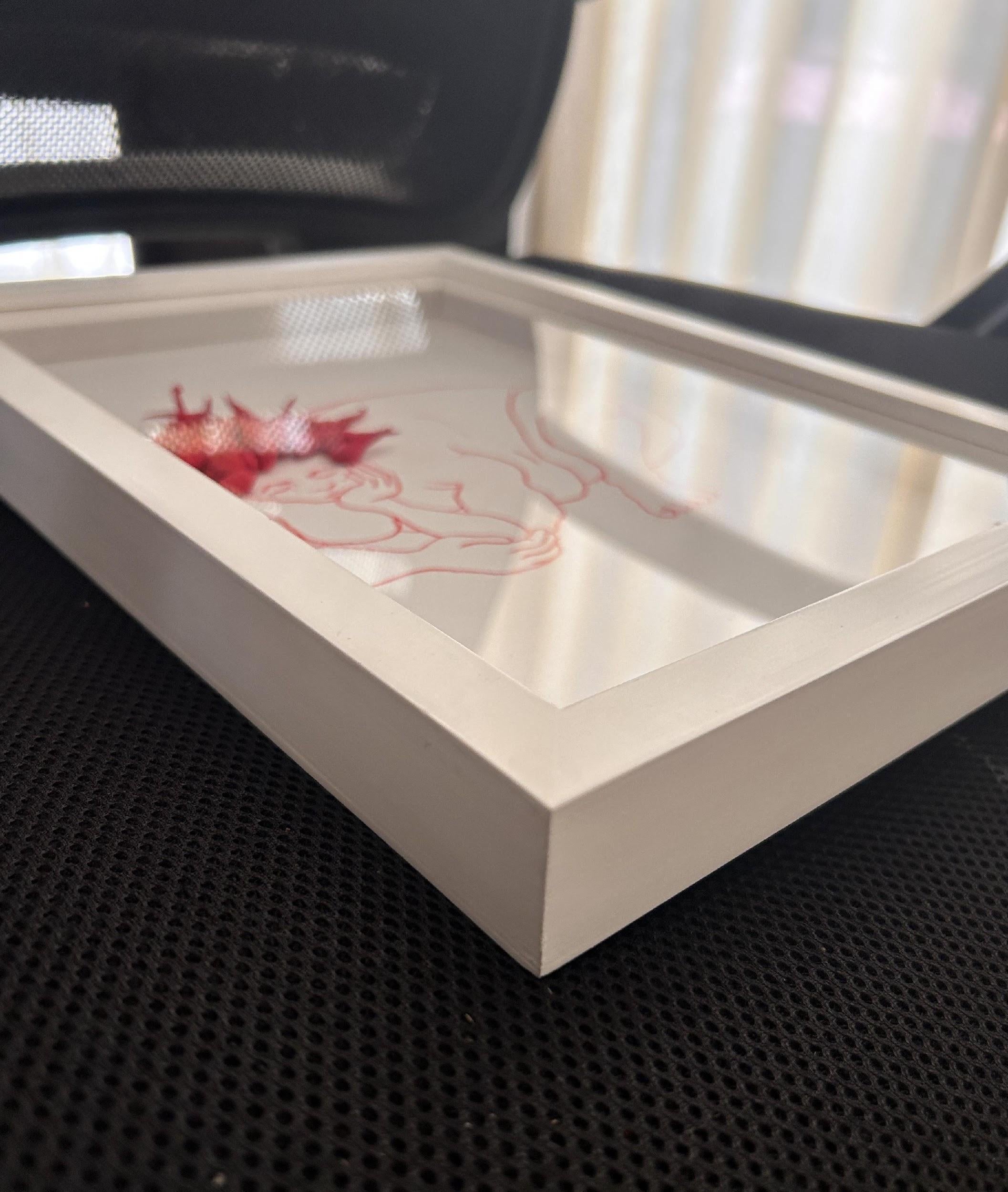 XIV und XV Diptychon. Aus der Roten Serie – Art von Megha Joshi