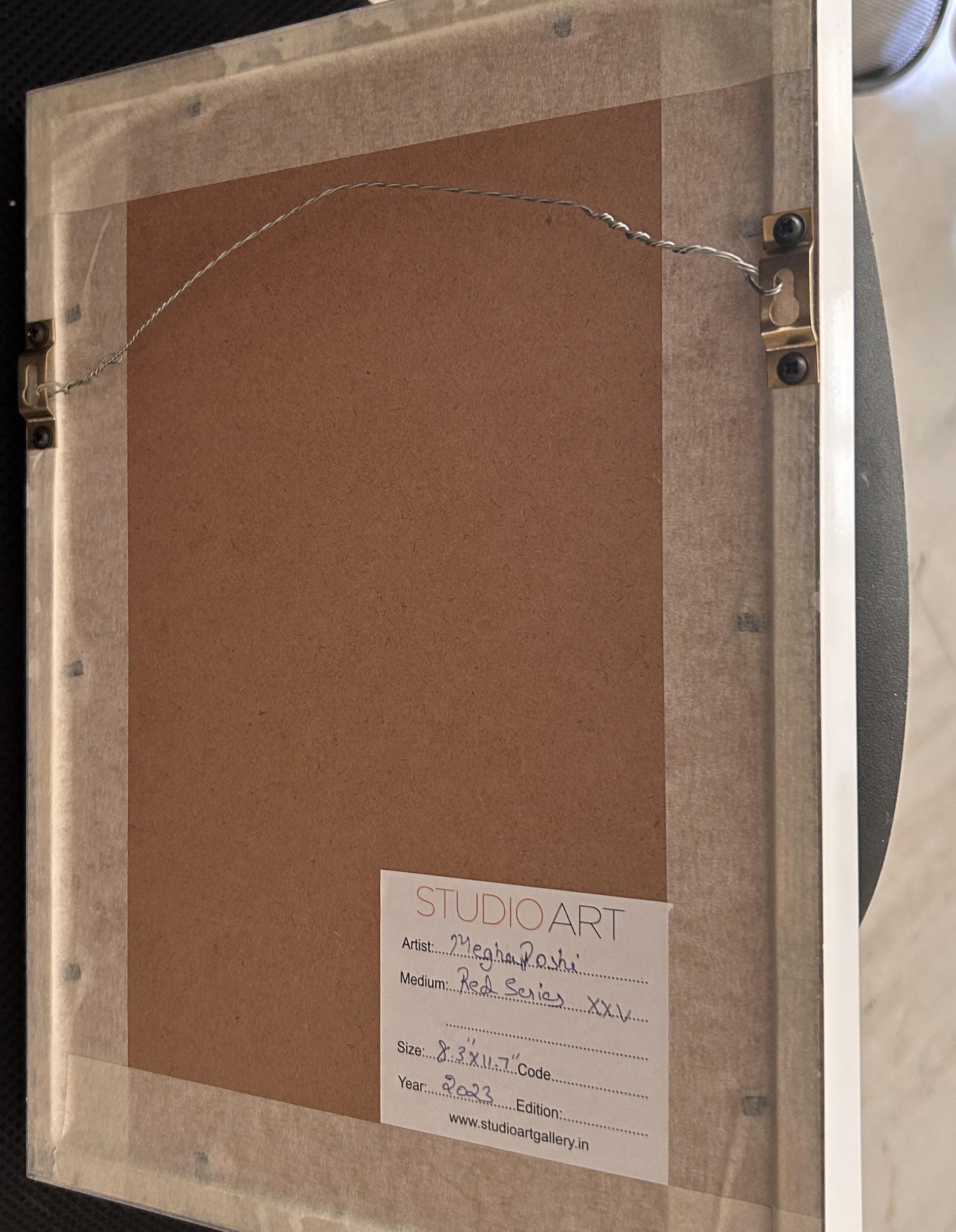 XIV und XV Diptychon. Aus der Roten Serie (Feministische Kunst), Art, von Megha Joshi