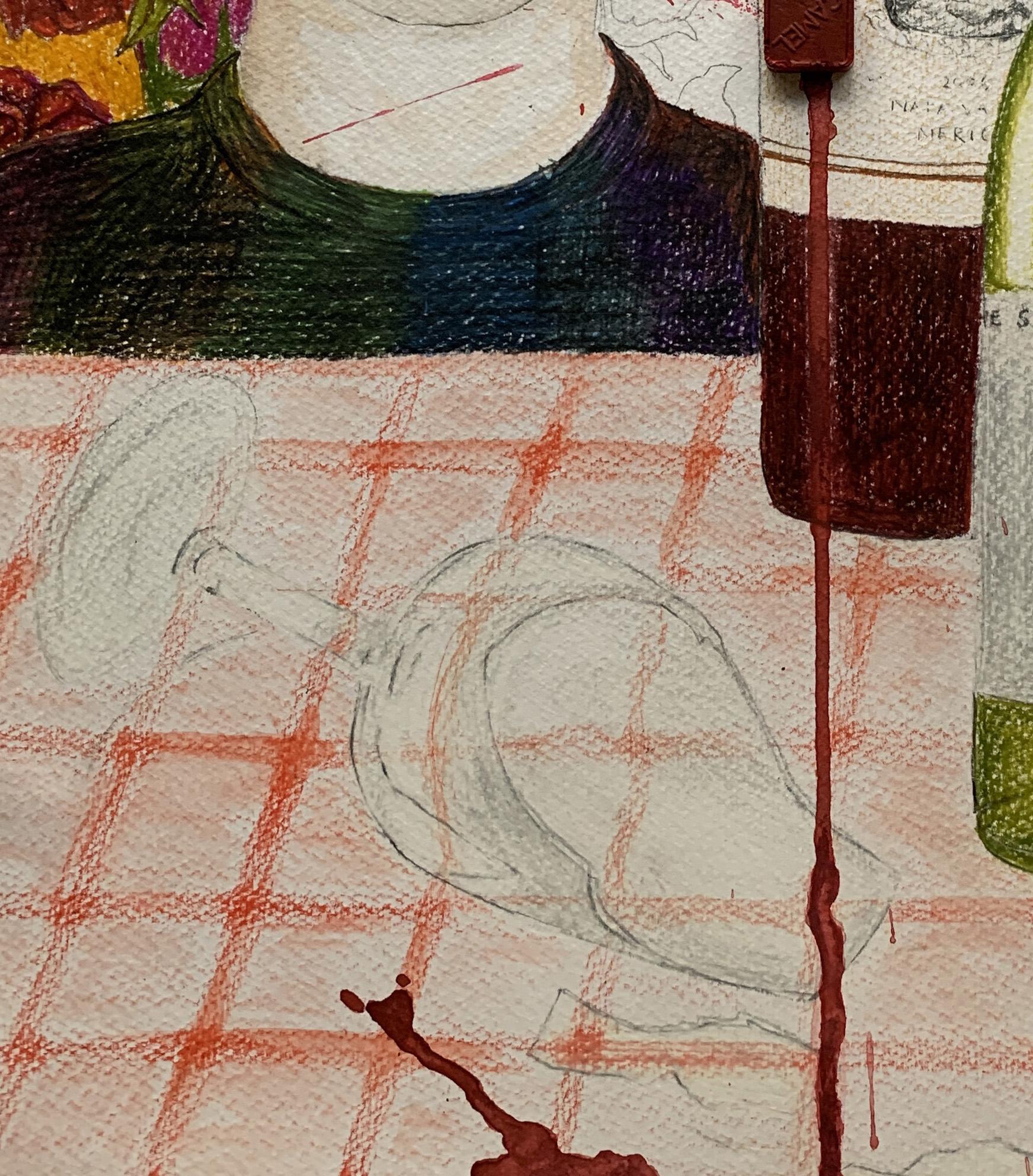 Cette série de dessins a été comme un journal Covid-19 d'une femme et de son univers domestique. Simone de Beauvoir, l'universitaire féministe la plus emblématique du siècle, a qualifié le fardeau des tâches ménagères des femmes de 