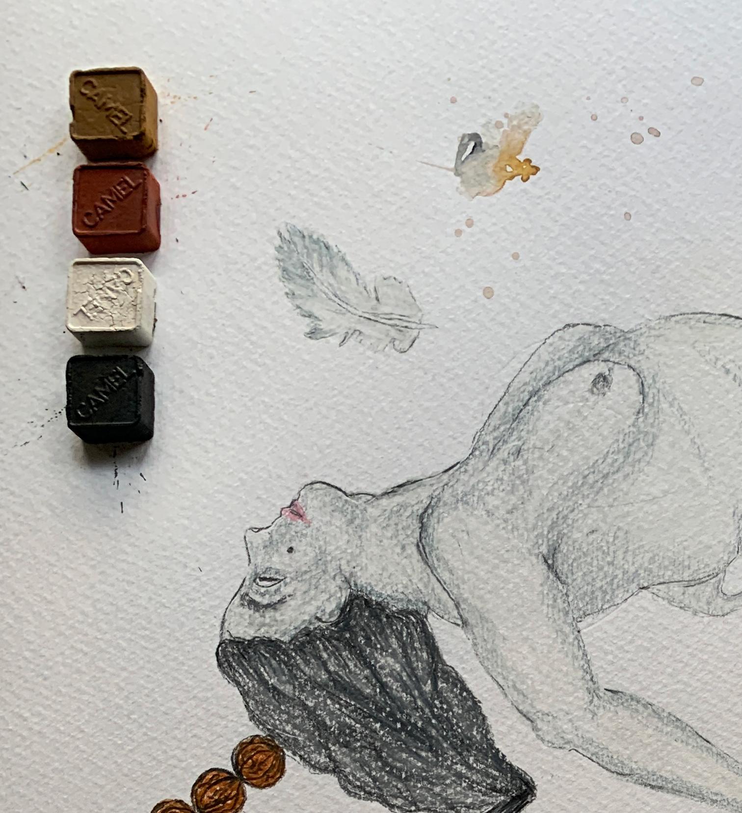 Una storia vera. Disegni dalla serie dei diari di covid - Art di Megha Joshi