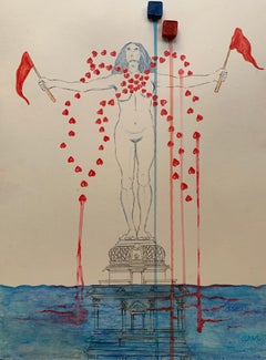 Amor desperdiciado. Dibujos de la serie Diarios covídicos
