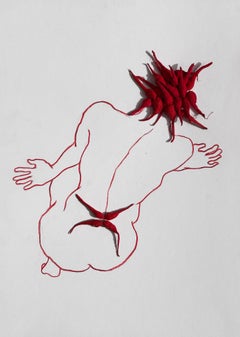Diptyque XVI et XVII. De la série rouge