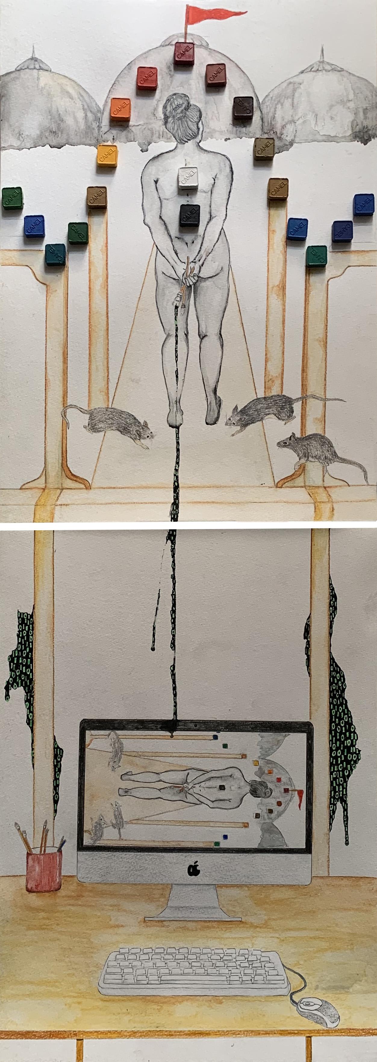 Figurative Art di Megha Joshi - Kya Banaye, Kahaan Banaye?. Cosa produrremo e dove lo faremo.