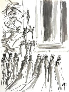 Rick Owens Hollywood-Show. Aus der Serie Fashion